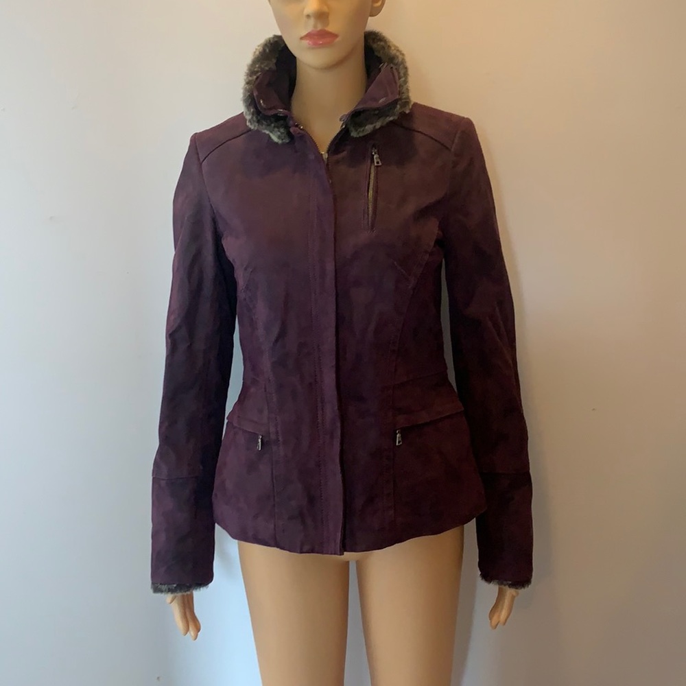 Daniel leather coat